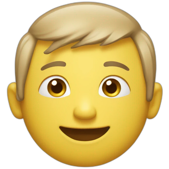 Orignal heureux emoji
