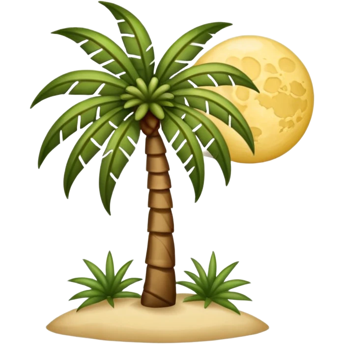 Palmetto Moon emoji