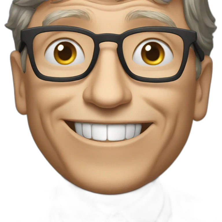 bill gates saying hi emoji