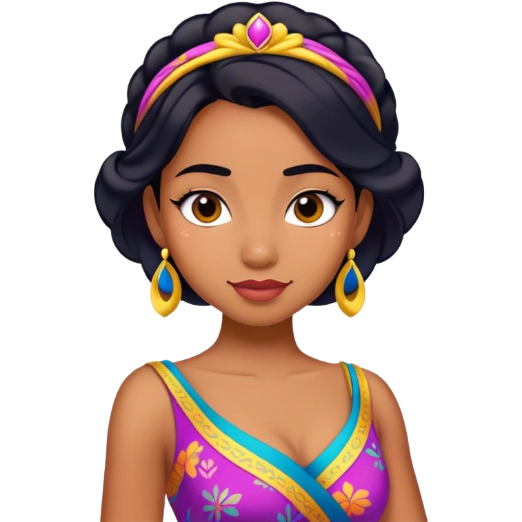 Disney asha from wish emoji