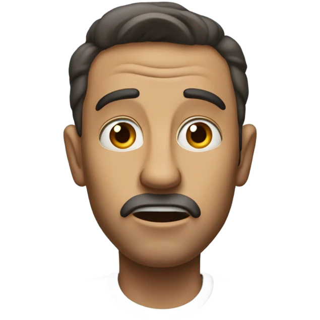 man shocked  emoji