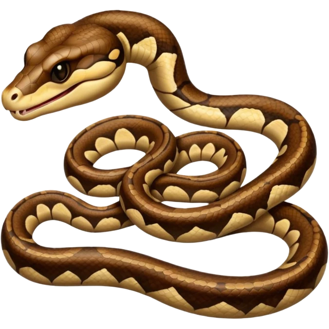 boa constrictor emoji
