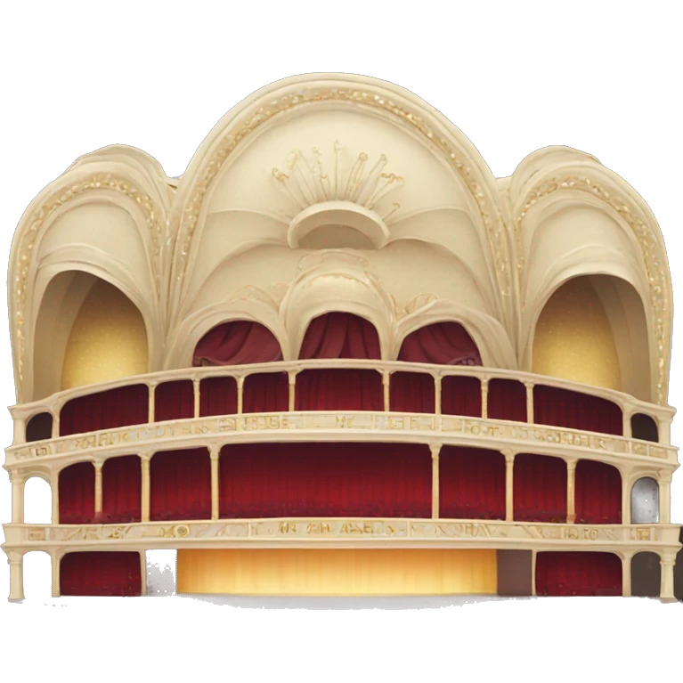 Opera house emoji