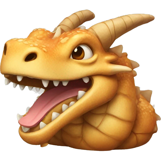 Bread dragon  emoji