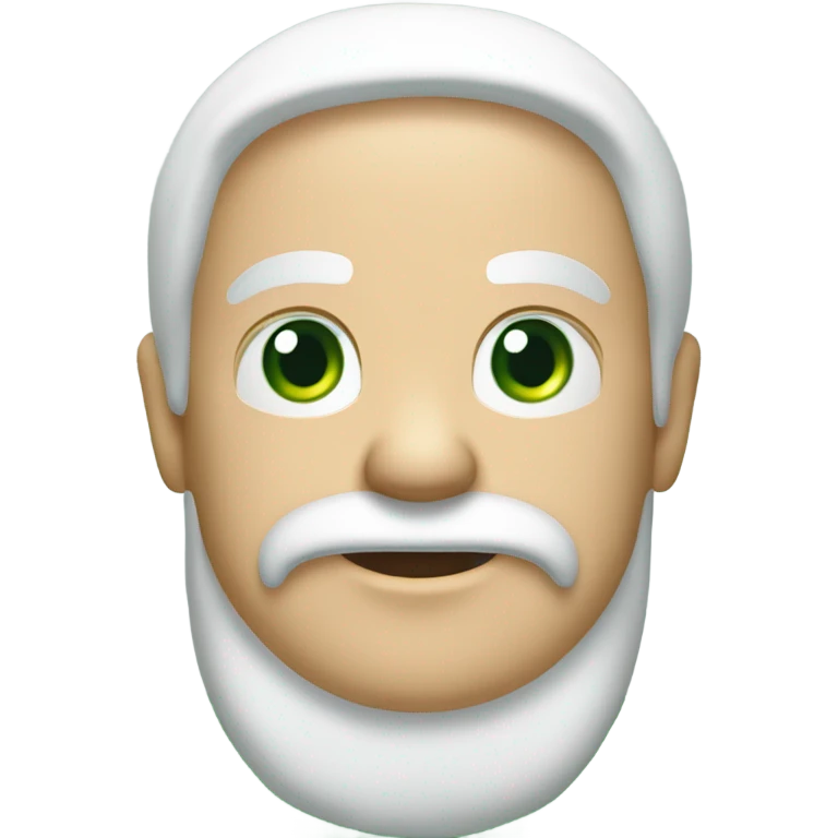 Santa wearing green t-shirt. The t-shirt the letters ‘Greenwich Health’ written in white letters  emoji