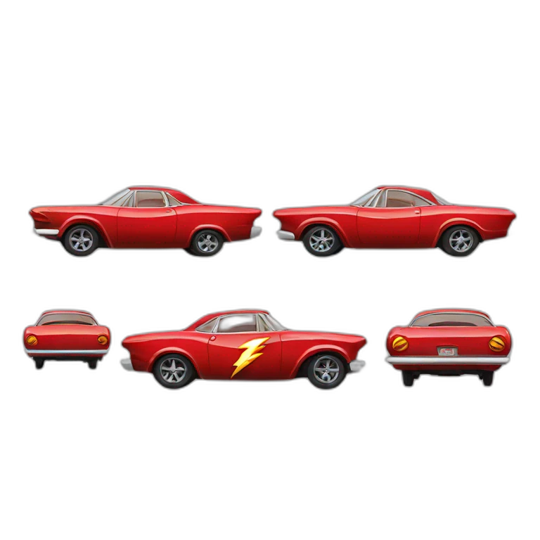 flash mc queen car emoji
