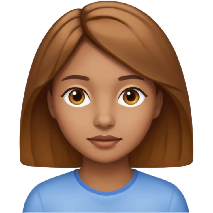 Carine marrone chiaro  emoji