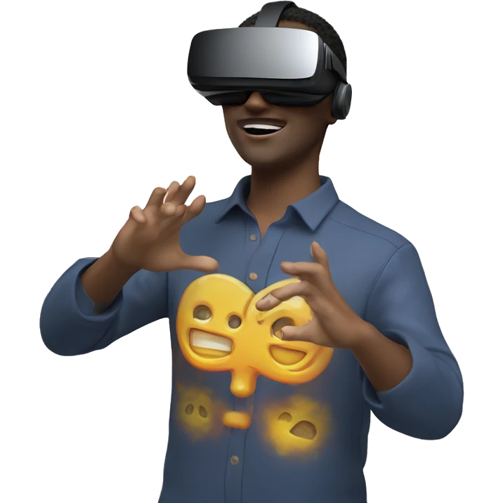 virtual reality haptic emoji
