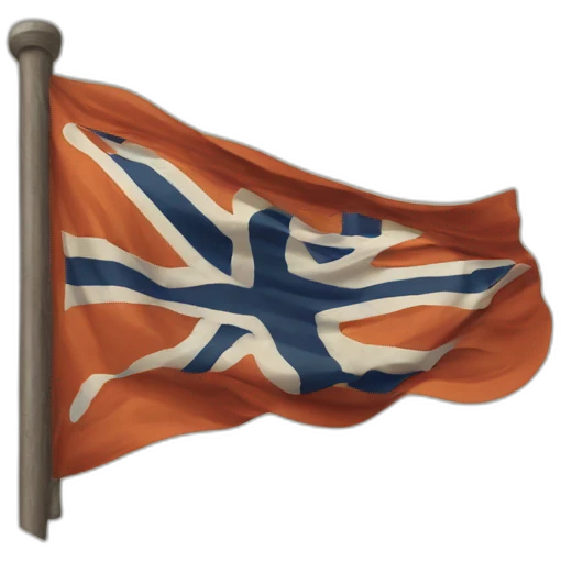 Drapeau normand emoji