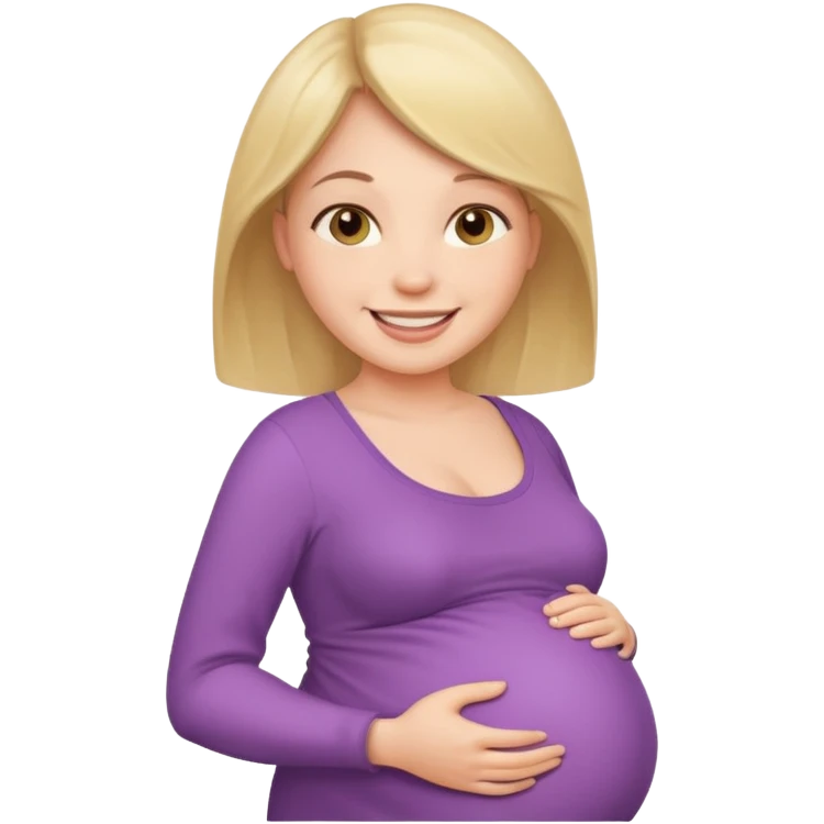 Pregnant woman emoji