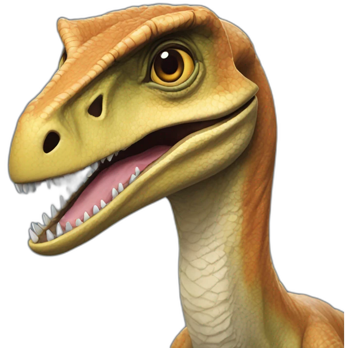 Velociraptor jurassic park emoji