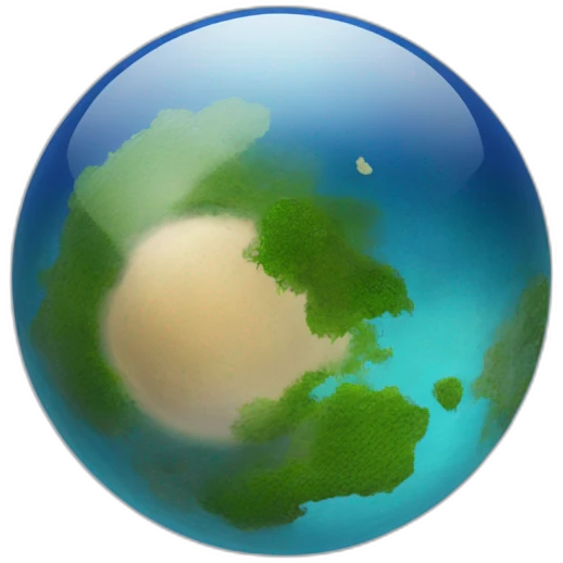 Planeta azul emoji