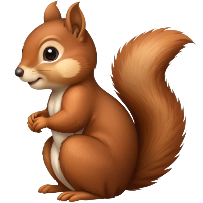 Brown Squirrel  emoji