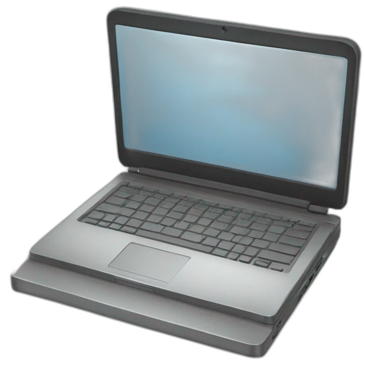 Laptop gravity emoji