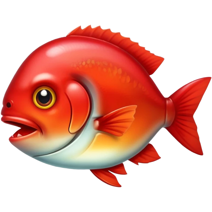piranha cute emoji