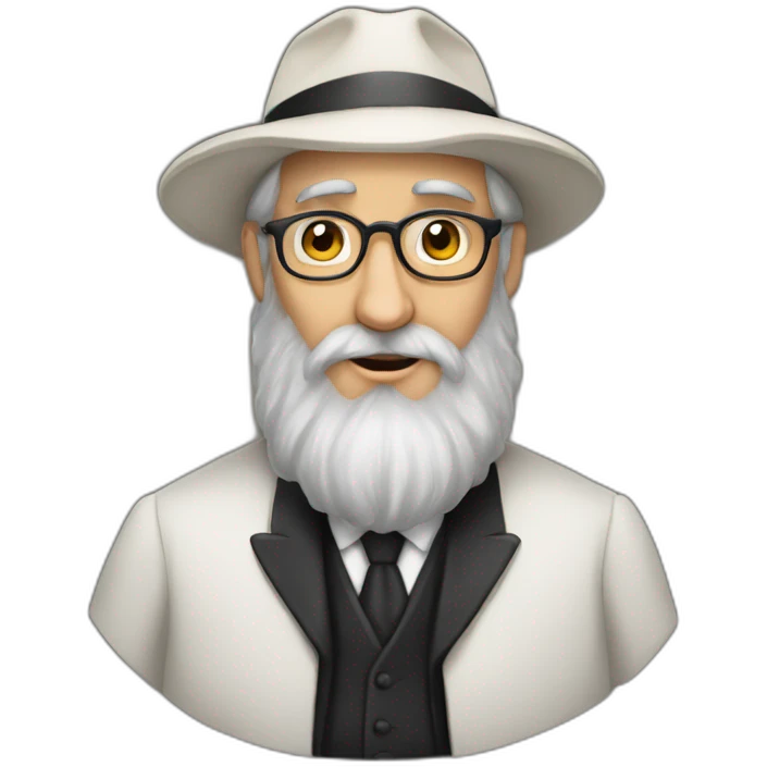 Rabbi loubavitch emoji