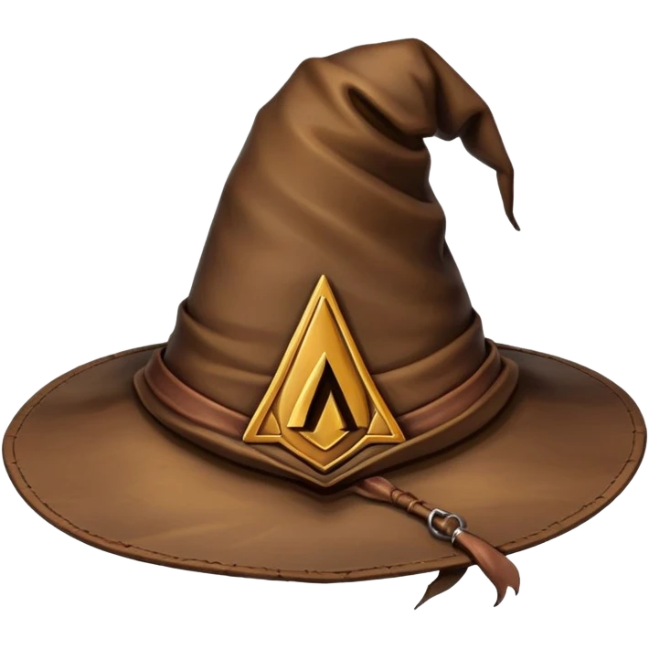 The sorting hat from Harry Potter  emoji