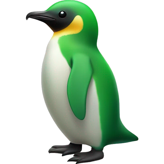 green penguin emoji