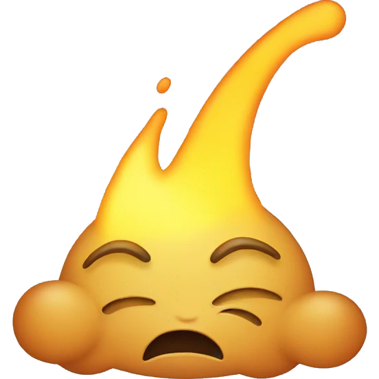 farting sun emoji
