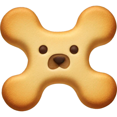 bone shaped dog biscuit emoji
