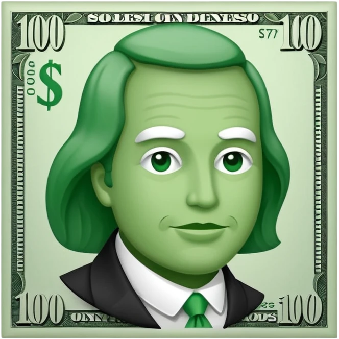 $100 emoji