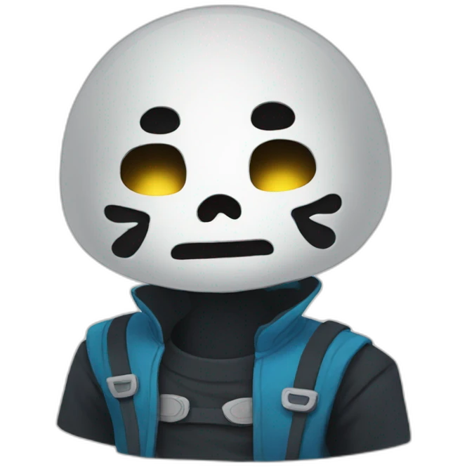 Sans Undertale emoji