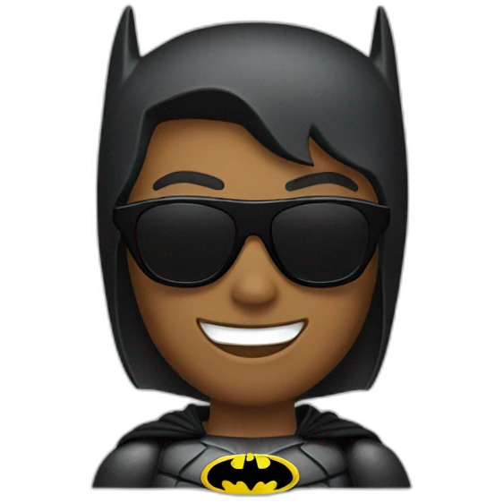 batman with sunglesses emoji