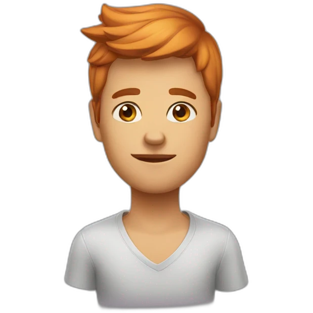 Chat roux emoji