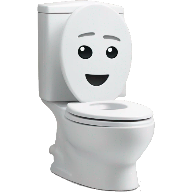 sigma toilet with a head coming out emoji