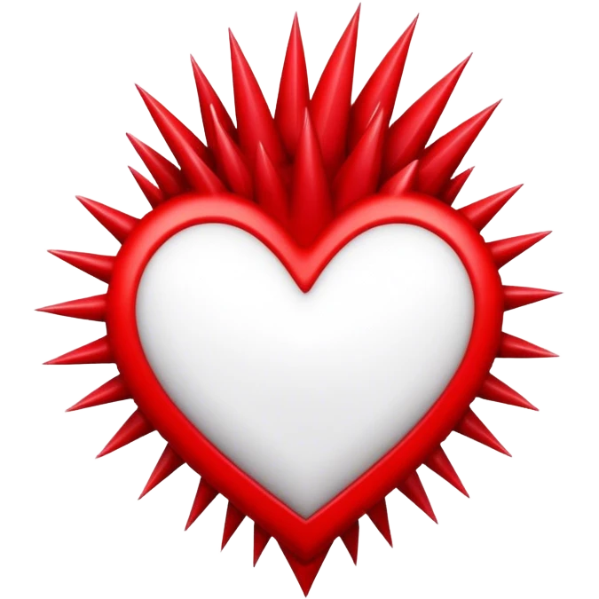 Punk heart emoji