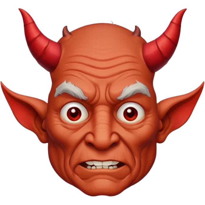 👴🏻 make the old man emoji look devil and also give him the horns just like animals or devil! emoji