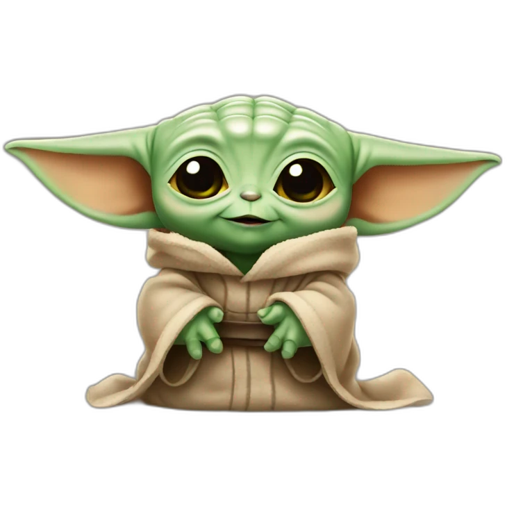baby yoda cute emoji