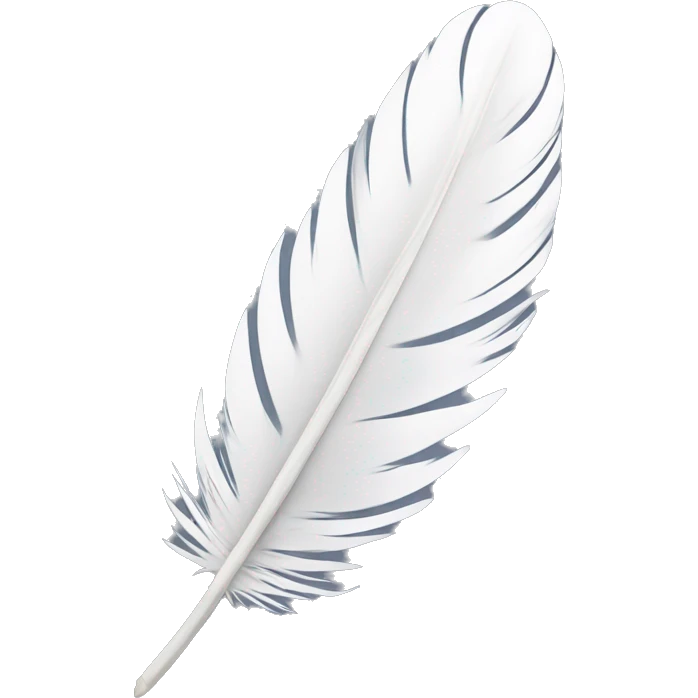 dove feather emoji