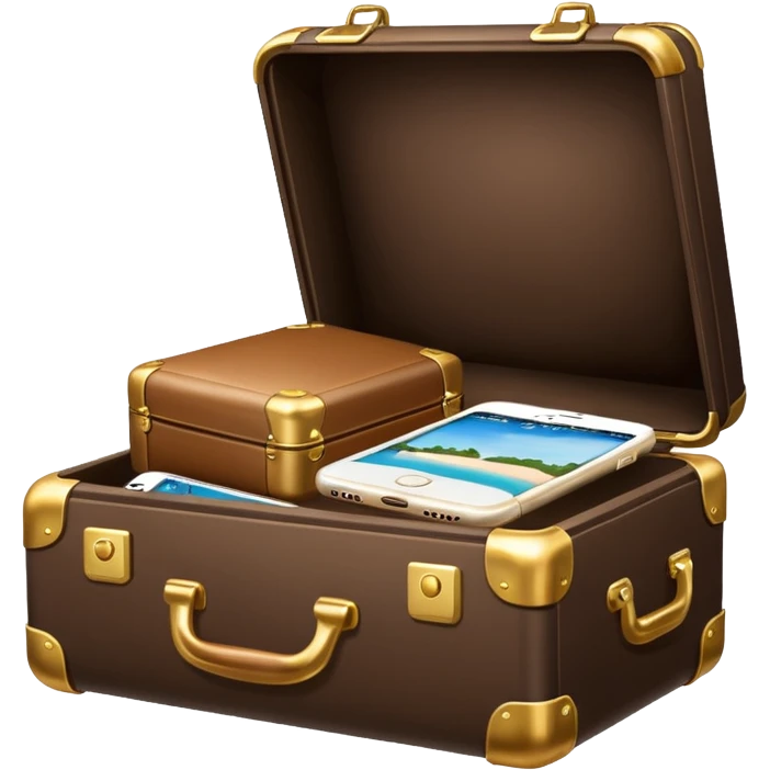 luxury travel items emoji