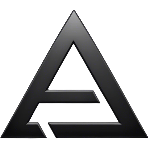 Create a 'translate' emoji that contains the letter A and a japanese symbol. with color black emoji