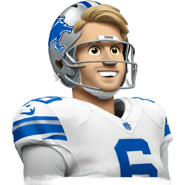 Jared Goff Detroit Lions emoji