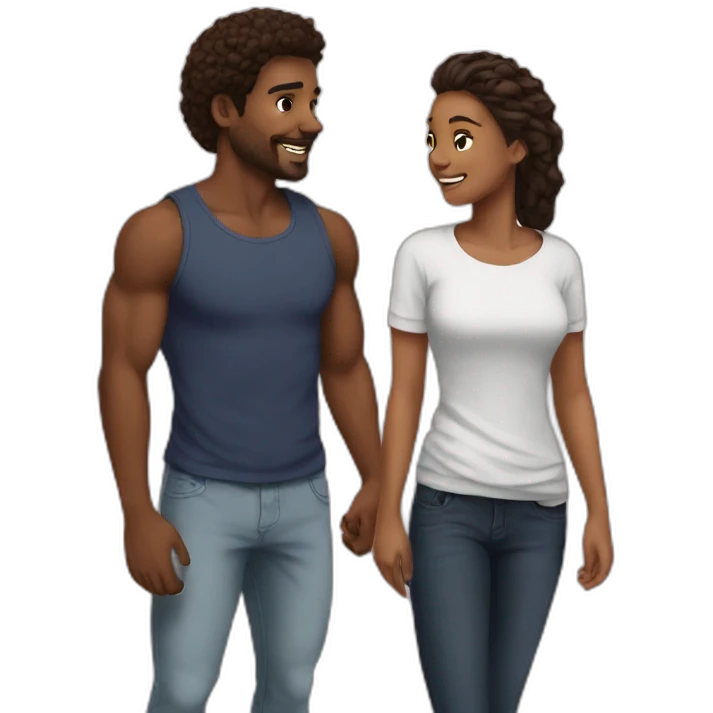 Strong friendship emoji