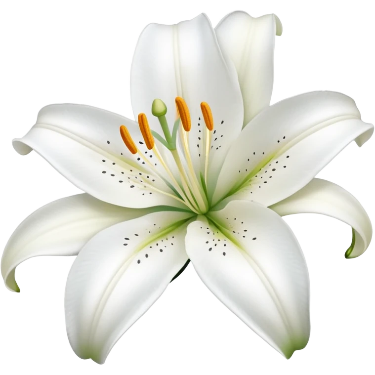 Lily flower emoji