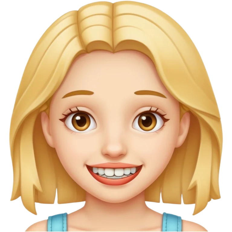 Braces girl emoji