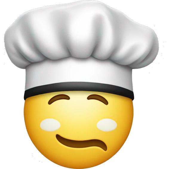 Chef hat emoji
