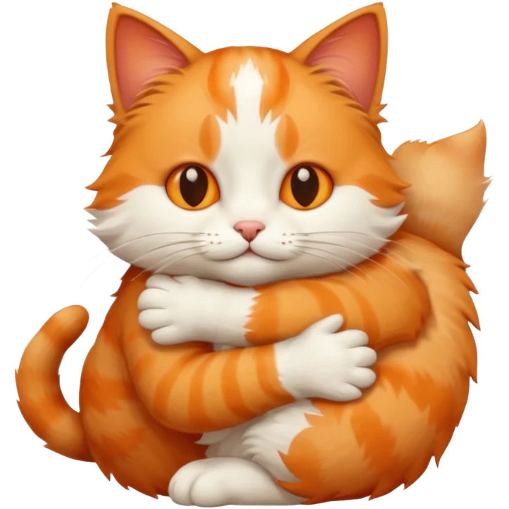 cat hug emoji