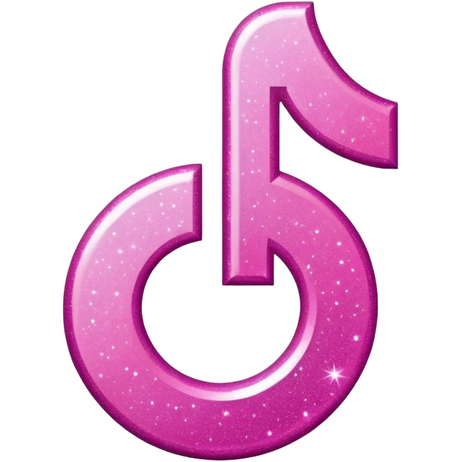 glitter pink symbol TikTok emoji