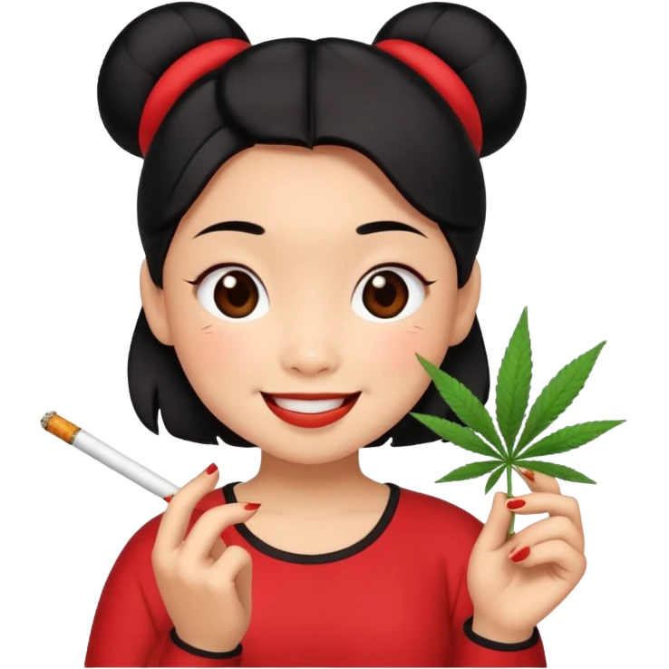 make pucca smoke weed emoji