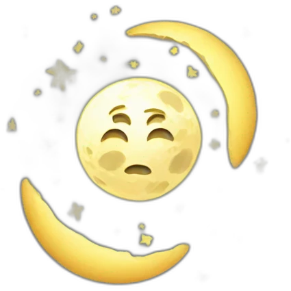 Money moon emoji