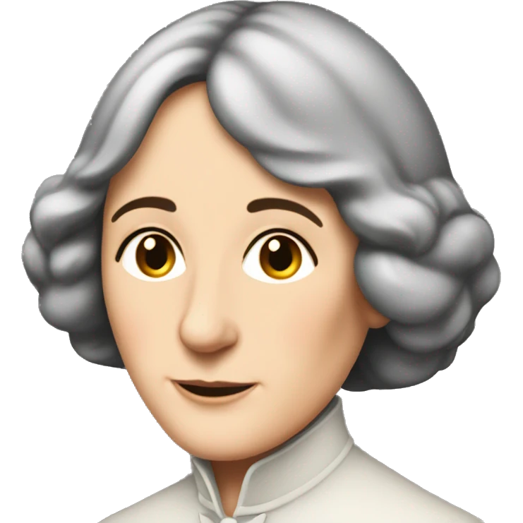 George Eliot (real name Mary Ann Evans) british writer emoji