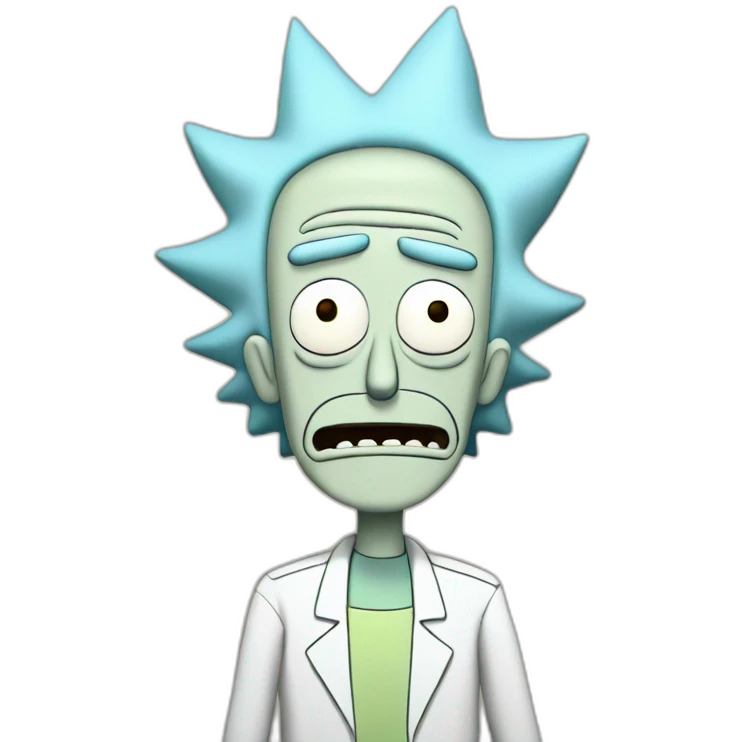 Rick sanchez from rick an morty emoji