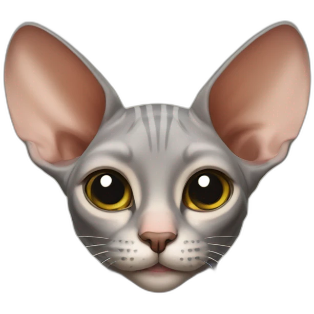 sphinx cat smiling emoji