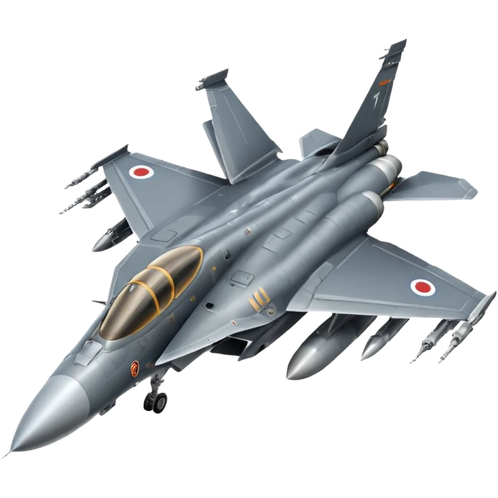 Indian Air force army fighter jet emoji