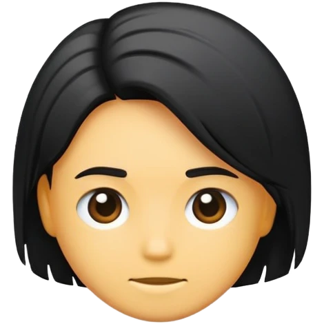 Um cabelo cortado emoji