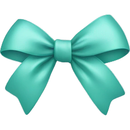 coquette bow emoji